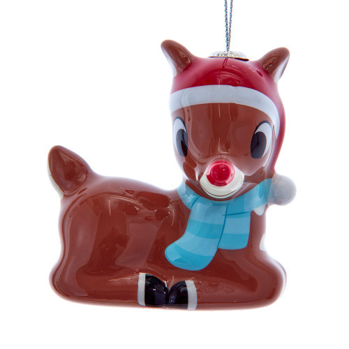 Rudolph The Red Nose Reindeer® Decoupage Ornament