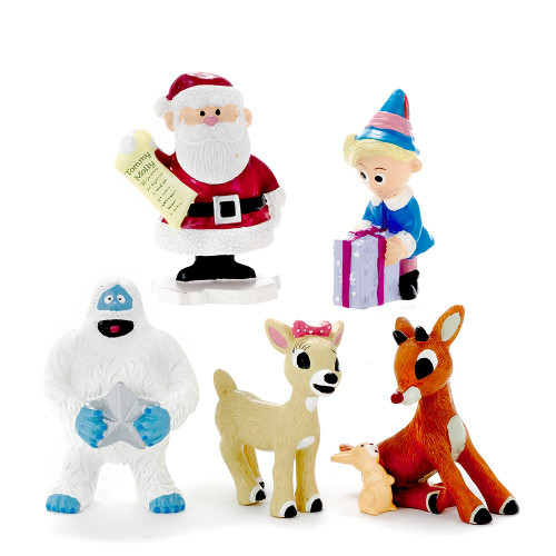 Rudolph The Red Nose Reindeer® Figurines, 5-Piece Box Set