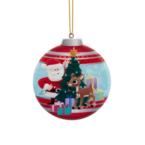 Rudolph The Red Nose Reindeer® Double Sided Ornament