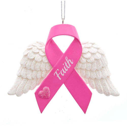 Susan G. Komen® Pink Ribbon Wings Ornament