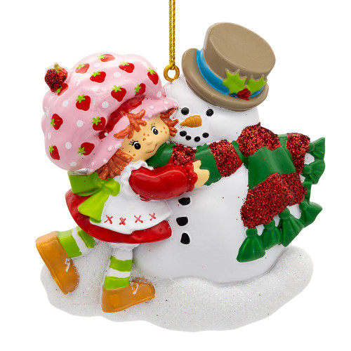 Strawberry Shortcake™ With Snowman Ornament For Personalization