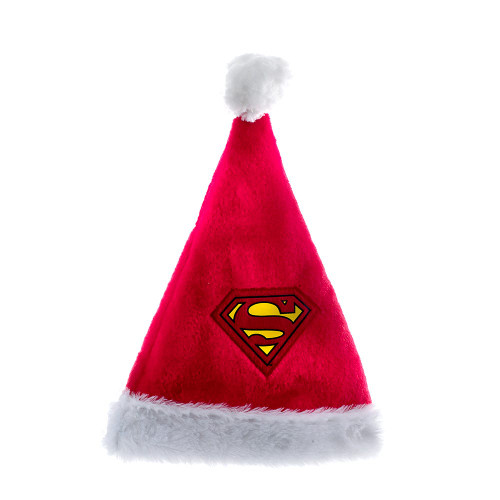 Superman™ Plush Santa Hat