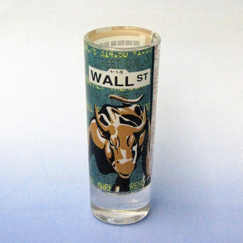 NYC Shot Glass With Wall Street Design