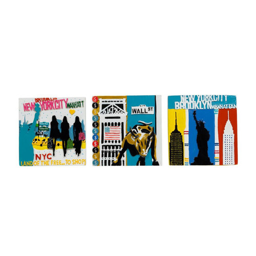 NYC Magnet With Shopping Design