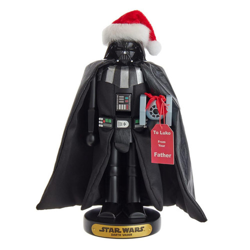 10“ Star Wars™ Vader With Tie Fighter Nutcracker