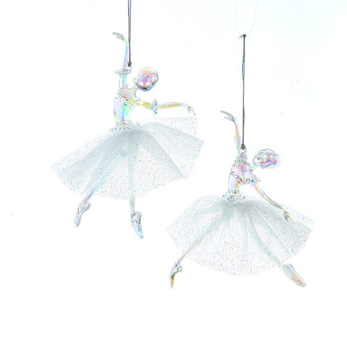 Ballerina Ornaments, 2 Assorted