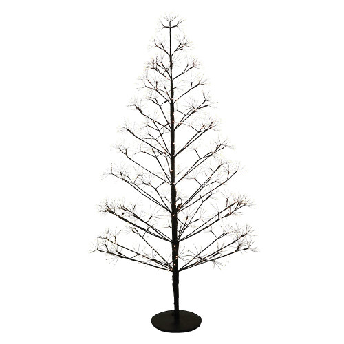 5' Pre-Lit Warm White LED Silhouette Fairy Tree