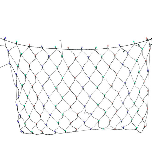 6'x4' 120-Light G15 Frosted Dual Color (Warm White & Multicolor) LED Color Changing Net Lights (8 Functions)