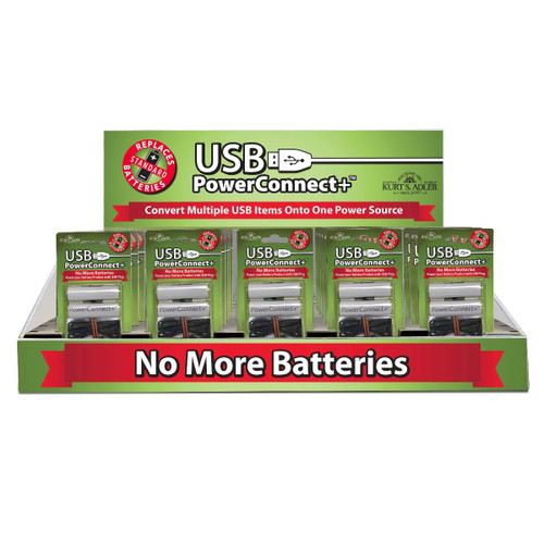 USB PowerConnect+™ 2 “AA“ Converter Counter Display