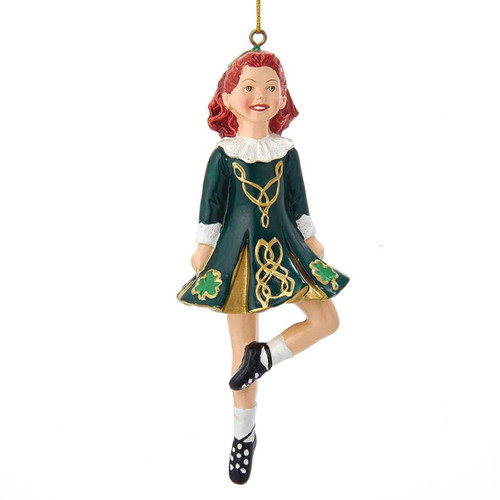 Dancing Irish Girl Ornament