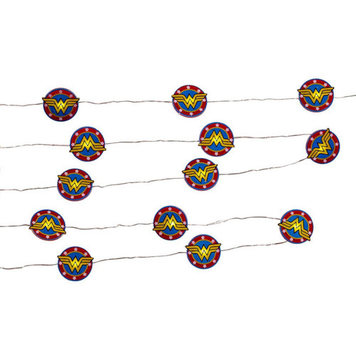 9' Battery-Operated 20L Wonder Woman™ LED Fairy Light Set