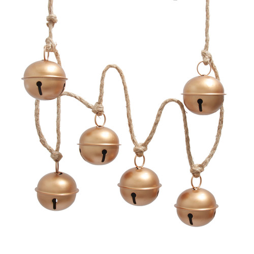 Gold Bell Garland