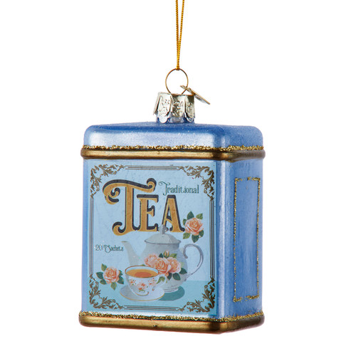 Noble Gems™ Glass Tea Container Ornament