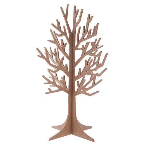 Wooden Ornament Holder Tree Set, 2-Pieces