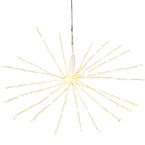 12“ 120L Warm White & Cool White Fairy LED 3D Starburst Light