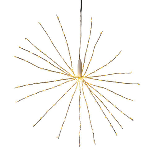 16“ 160L Warm White Fairy LED 3D Starburst Light