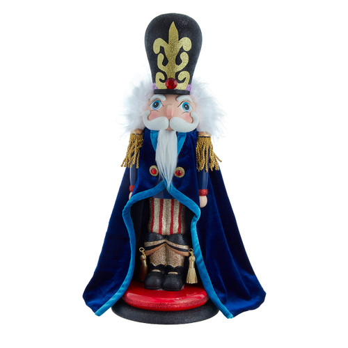 18" Hollywood Nutcrackers™ Elegant Blue & Red Nutcracker
