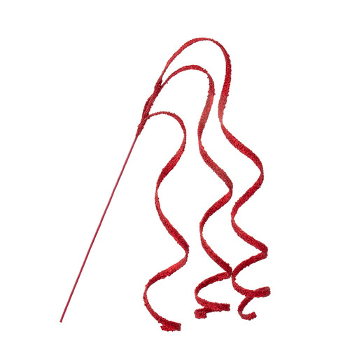 Red Glitter Hanging Spray