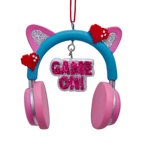 "Game On" Headphones Ornament