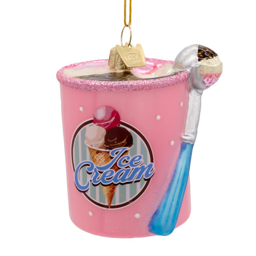 Noble Gems™ Glass Ice Cream Sandwich Ornament