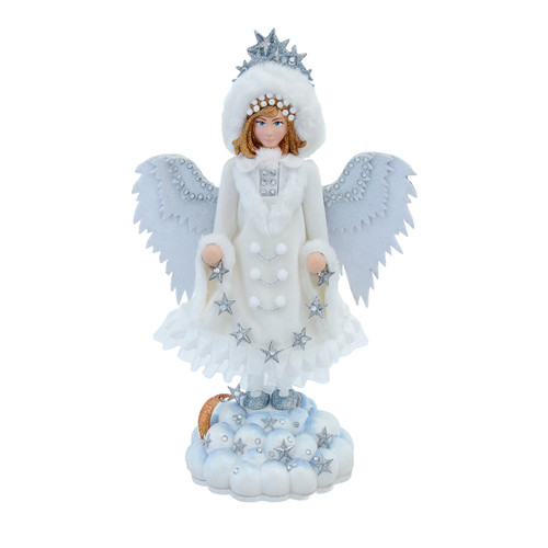 15" Hollywood Nutcrackers™ Starry Winter Angel Nutcracker