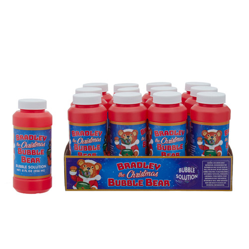 8 oz Bubble Solution With Wand