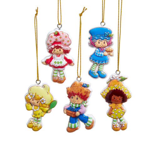 Strawberry Shortcake™ Miniature Ornaments Set, 5-Pieces