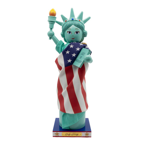 15" Lady Liberty Nutcracker