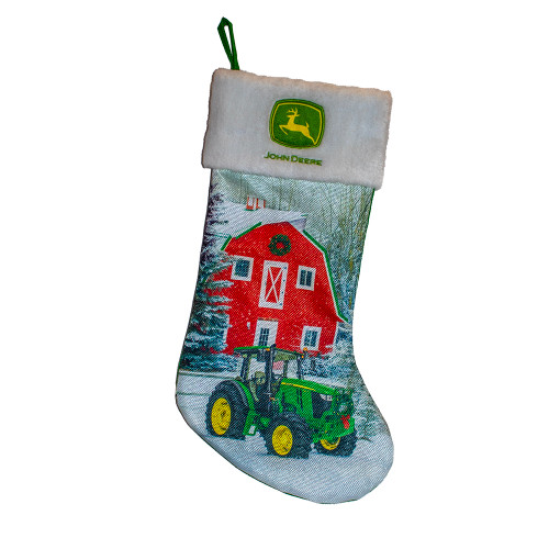 John Deere™ Red Barn Stocking