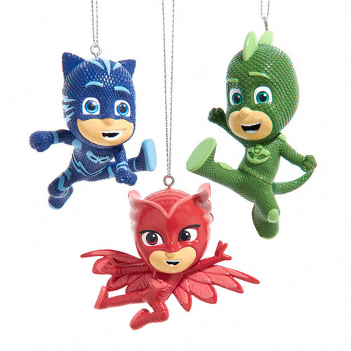 PJ Masks© Character Blow Mold Ornaments, 3 Assorted