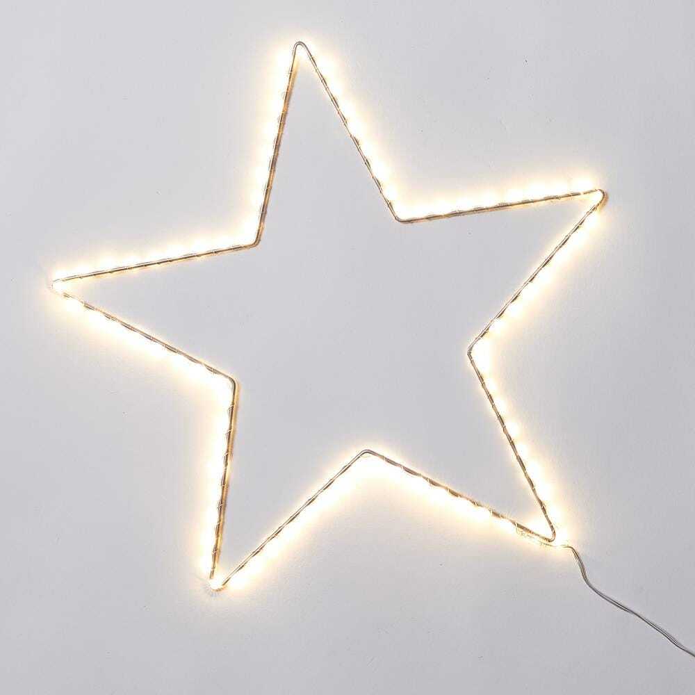 Dormify Wire Star LED Wall Light
