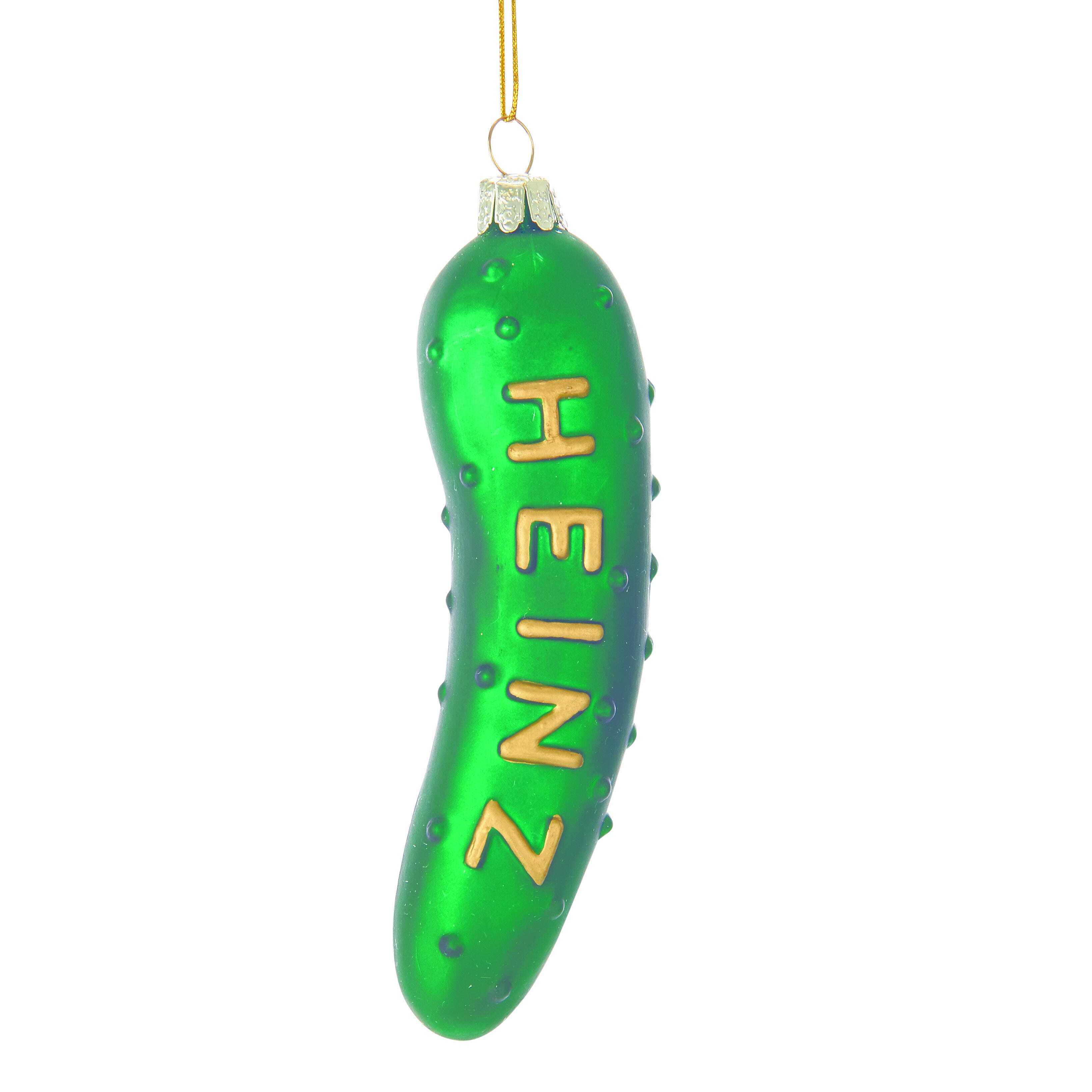 Heinz Pickle Glass Ornament