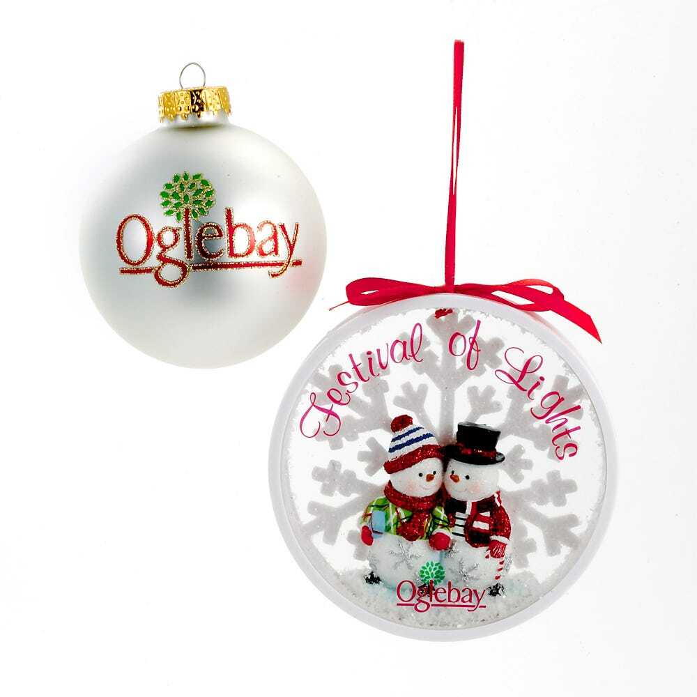 Oglebay Resort Glass Ornament