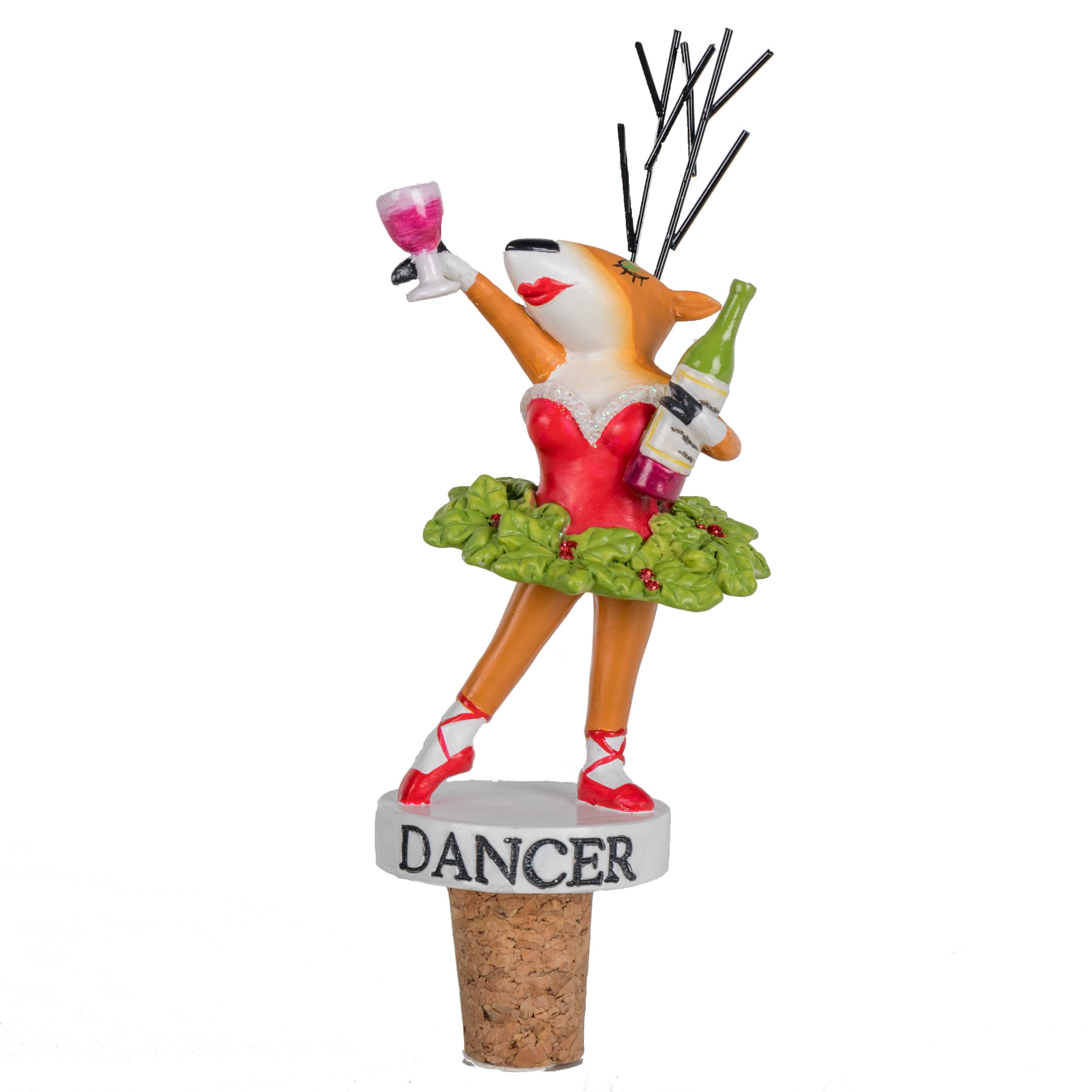 Wine Enthusiast Dancer Cork Stopper
