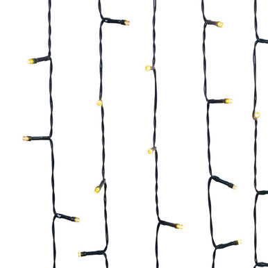 23.75' Battery Operated 96L Warm White Multifunction LED Jingle