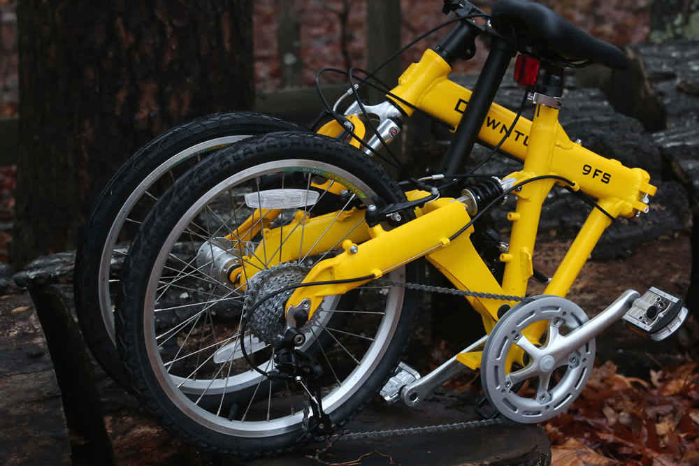 Full Suspension Folding Bike THE comfortable folding bike