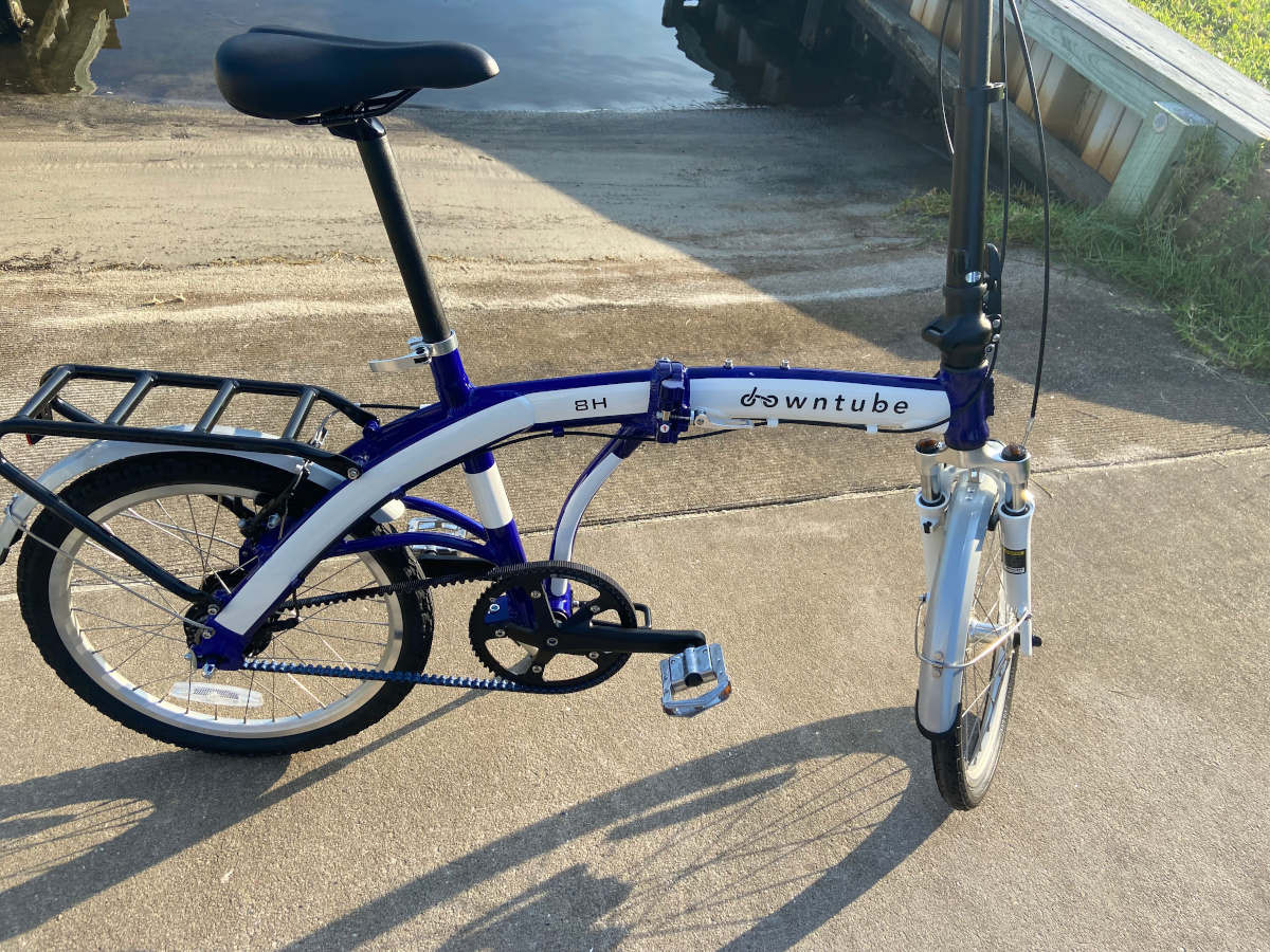 Shimano Nexus 8s internal hub Gates belt drive folding bike