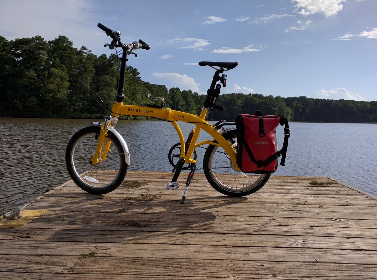 Shimano Nexus 8s internal hub Gates belt drive folding bike