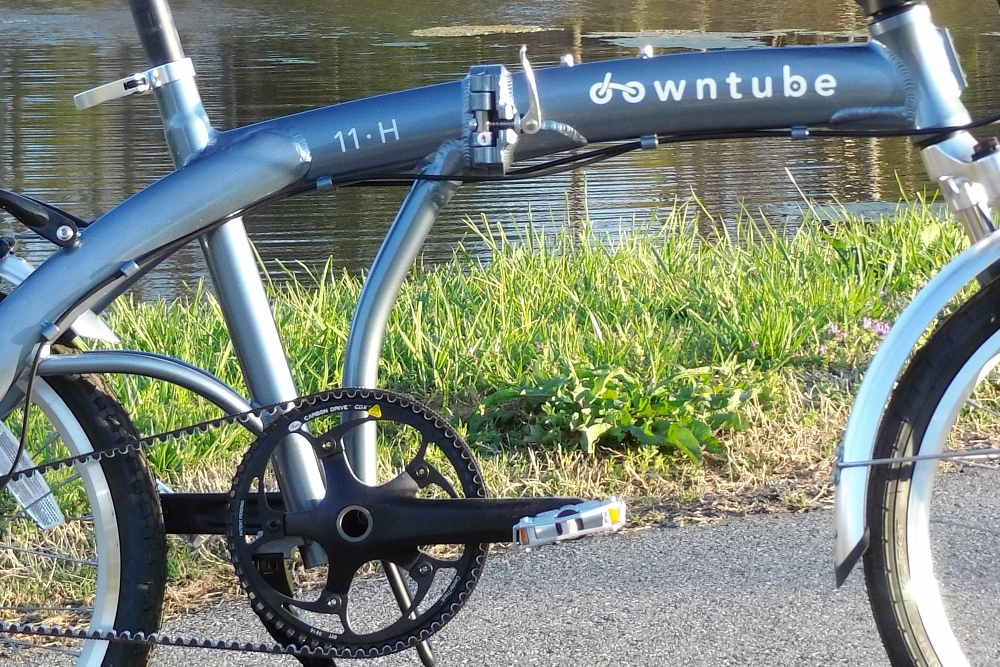 Shimano 11sp Alfine hub & Gates CDX belt drive folding bike
