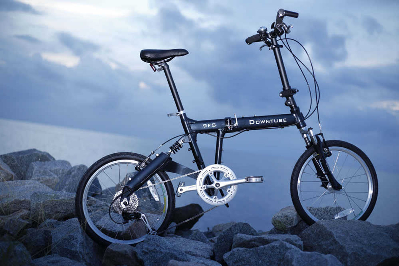 Suspension sales folding bike