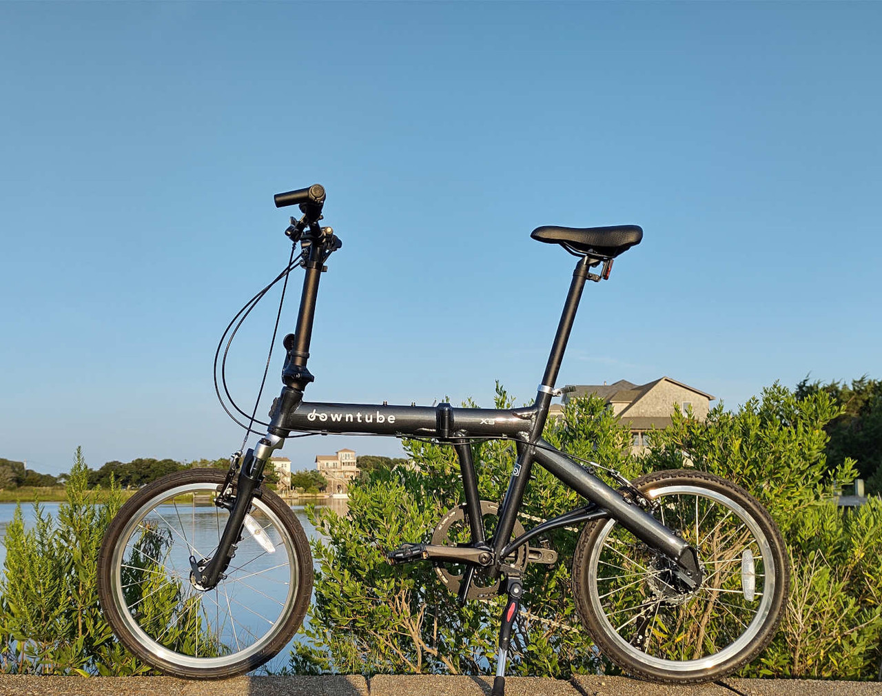 XS: Front Suspension 10sp Commuter Folding Bike