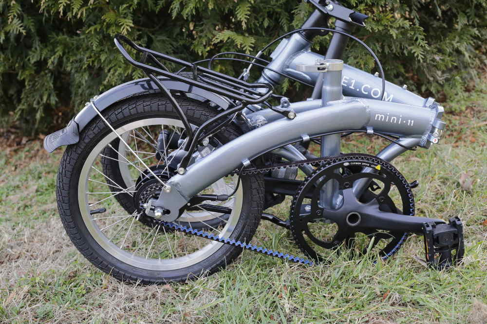 Shimano Nexus internal hub Gates belt drive folding bike