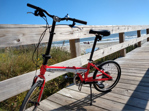 downtube nova lightweight folding bike