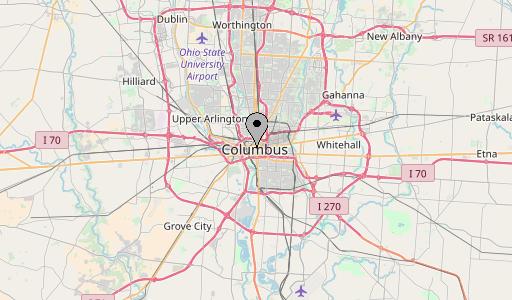 Columbus map