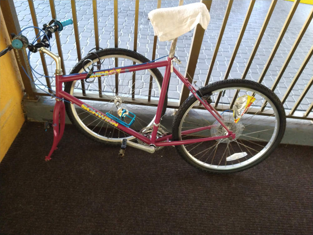 Classic Mountain bike Downtube