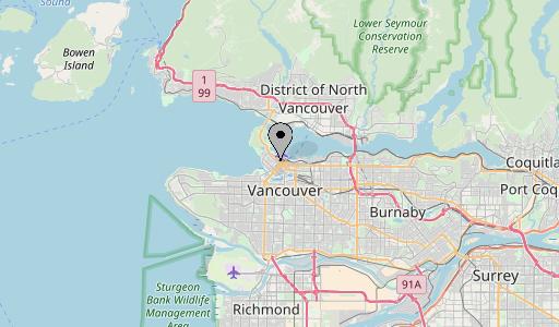 Vancouver map