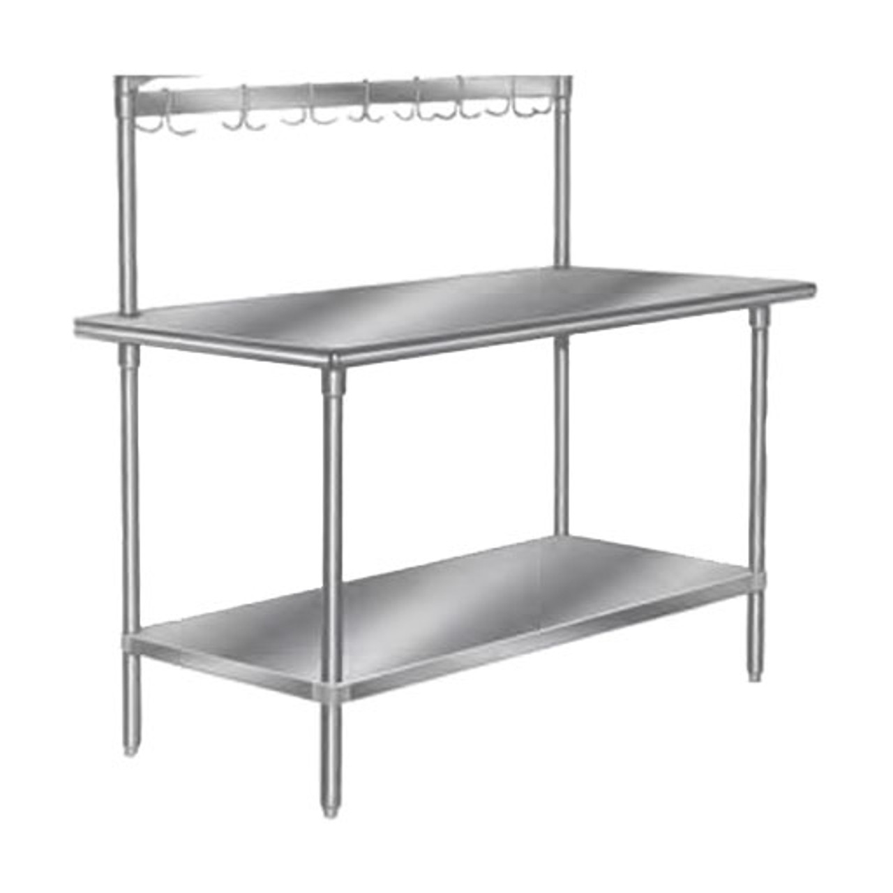 Full Length Stainless Racks - SST-FR-5'