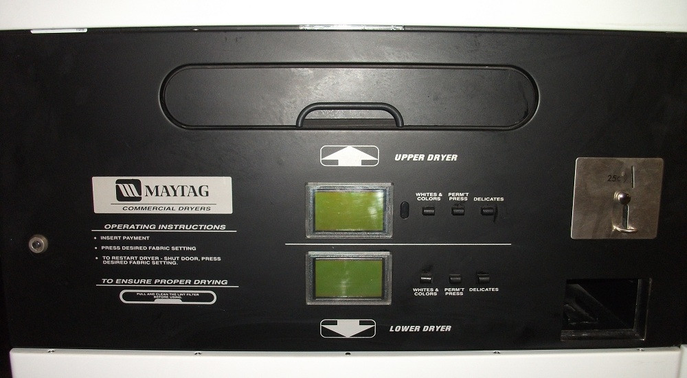 Maytag Model Number MLG33PDAWW 30lb stackdryer