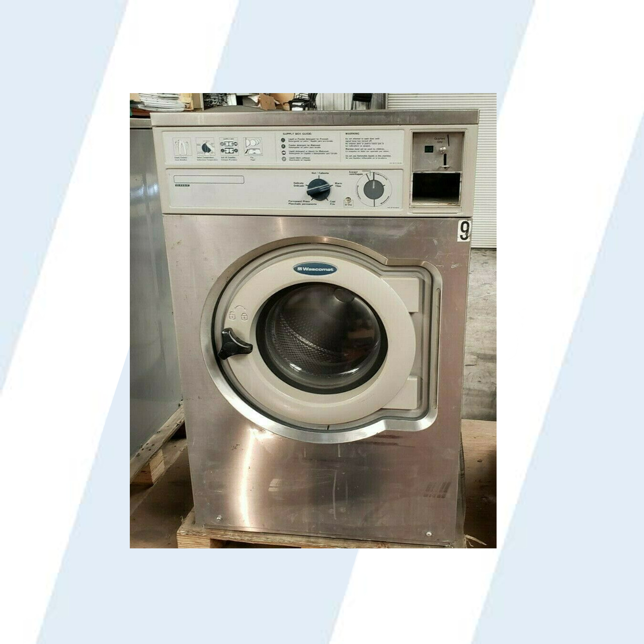WASCOMAT W620 FRONT LOAD WASHER 208-240 3PH SN: 005200073457 