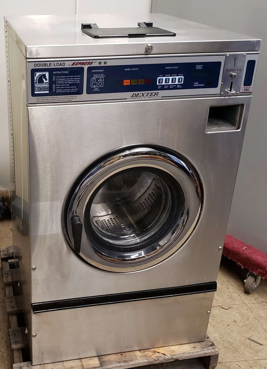 DEXTER T-1200 Commercial Front Load Washer MODEL: WCAD75KCS Serial No:  20512000486650